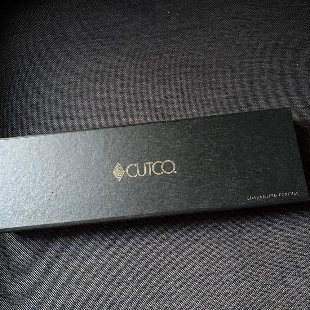 Cutco 1768 Pearl Handle Serrated Spatula Spreader Knife NEW IN BOX ENGRAVED
